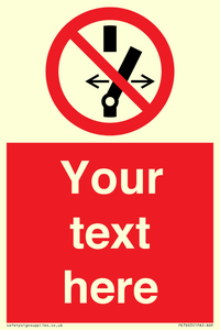 Custom prohibition Do not alter the state of the switch